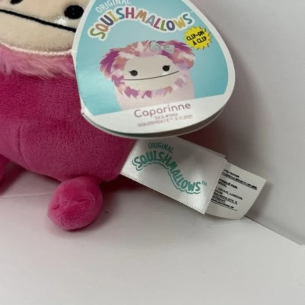 Squishmallows - Caparinne the Pink Bigfoot - 5